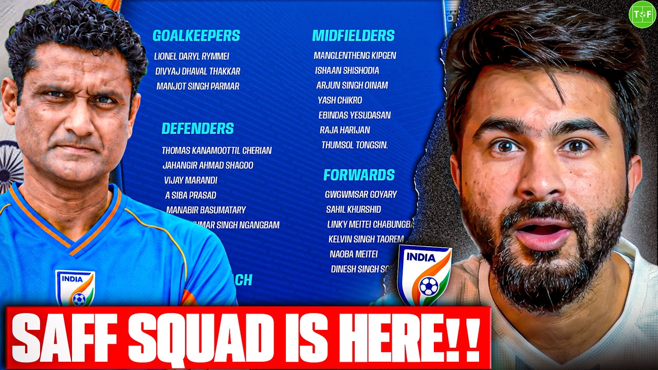 India Squad For SAFF Championship 2026! Why Big Names Left Off?
