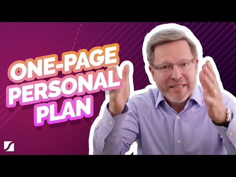 one-page-personal-plan