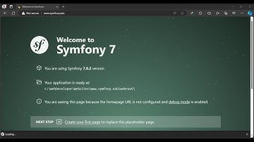 How to Download  and Install Symfony 7 on Windows using Composer