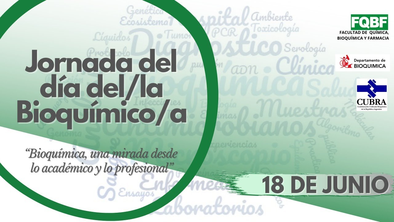 Jornada Día del/a Bioquímico/a - YouTube