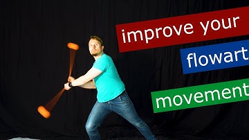 Basic dance move for Poi, Staff, Juggling and more I Tutorial by Modern Juggling