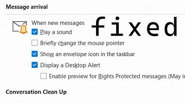 How to Fix Outlook Notification Sound Not Working on Windows 11