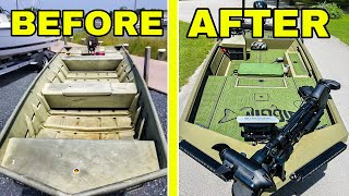 Restoring ULTIMATE JET Powered TREASURE Boat in 90 DAYS! (Start to Finish)