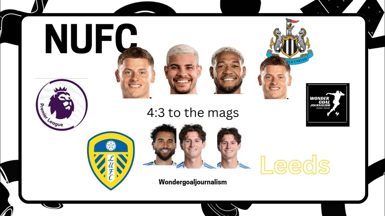 Newcastle United vs Leeds United 7th January 2026 Analysis 