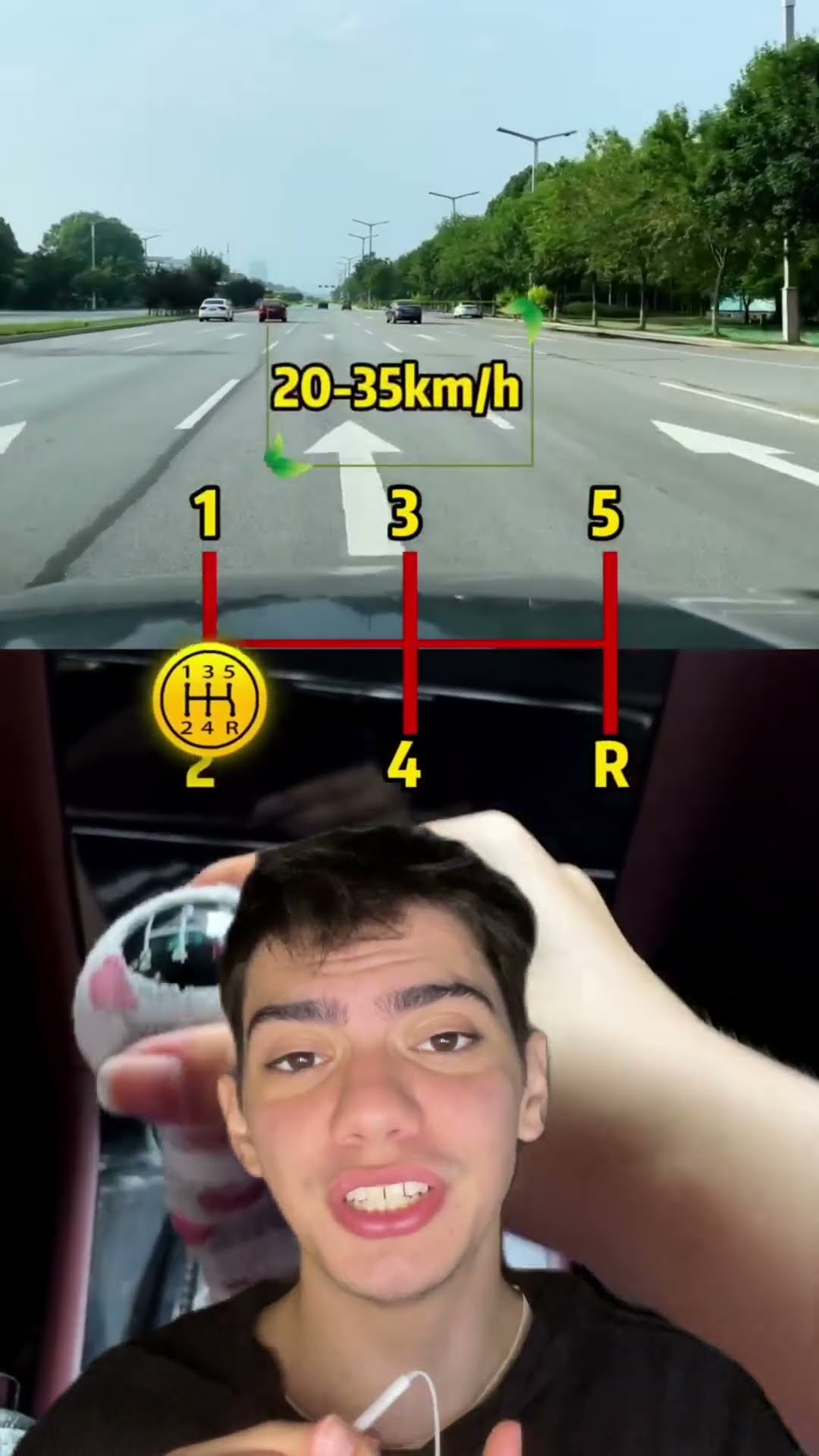 qual o marcha do carro usar de acordo com as velocidades?