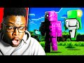 REAGISCO A DREAM VS DAQUAVIS SU MINECRAFT