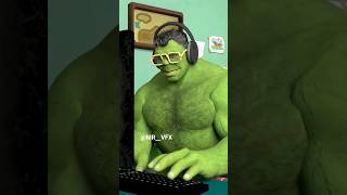 Marvel Animation 119% Hulk becomes an engineer                               #shorts