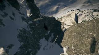 STEEP - Wingsuit through tiny gap