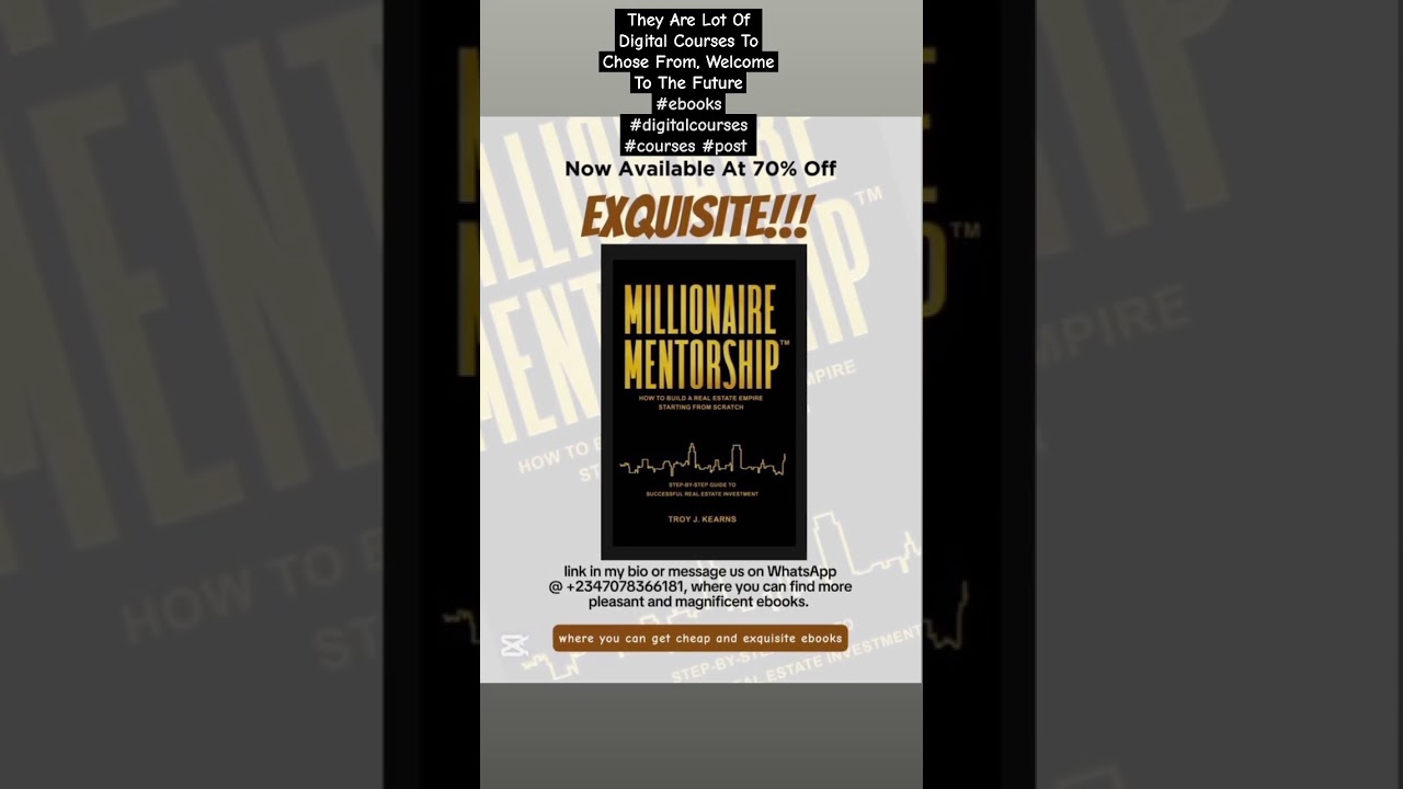 They Are Lot Of Digital Courses avail. Welcome To The Future 