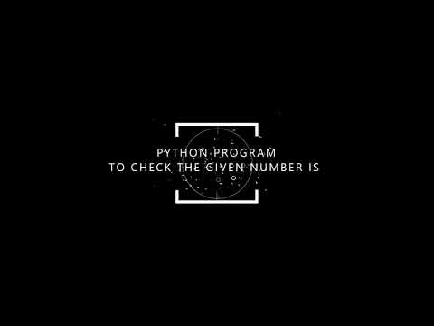 Python program to check the number is prime or not