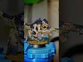 #Shorts - Tyranid in 30 Seconds – No Voice, Just Brush #miniaturepainting #warhammer40k #notalking