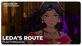 Fire Emblem Fortune's Weave - Full Leda's Route Story Part 1  Playthrough