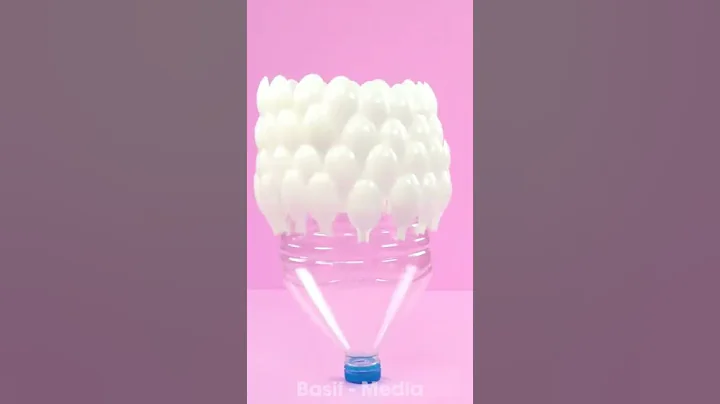 DIY Home Creation from plastic bottles #handmade #homemade #diy #decor #shorts #lifehack #homedecor