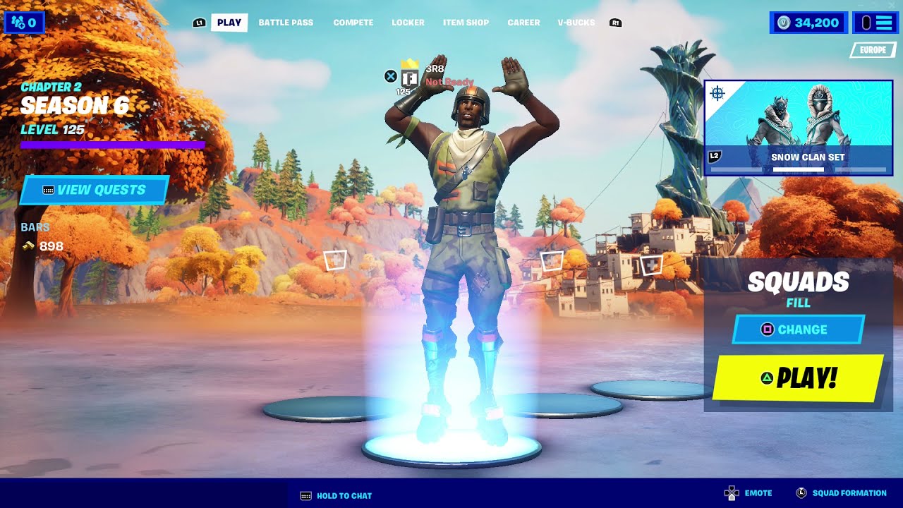 جوردن الطيار رقصات فورت نايت في اللوبي تصوير تيك توك fortnite dance lobby for tik tok youtube