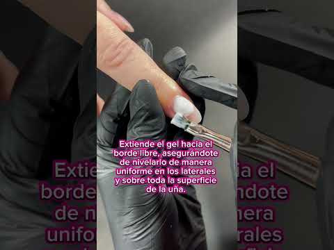 Uñas con una transición suave, natural y perfecta. ¡Cero marcas y máximo brillo! ✨
