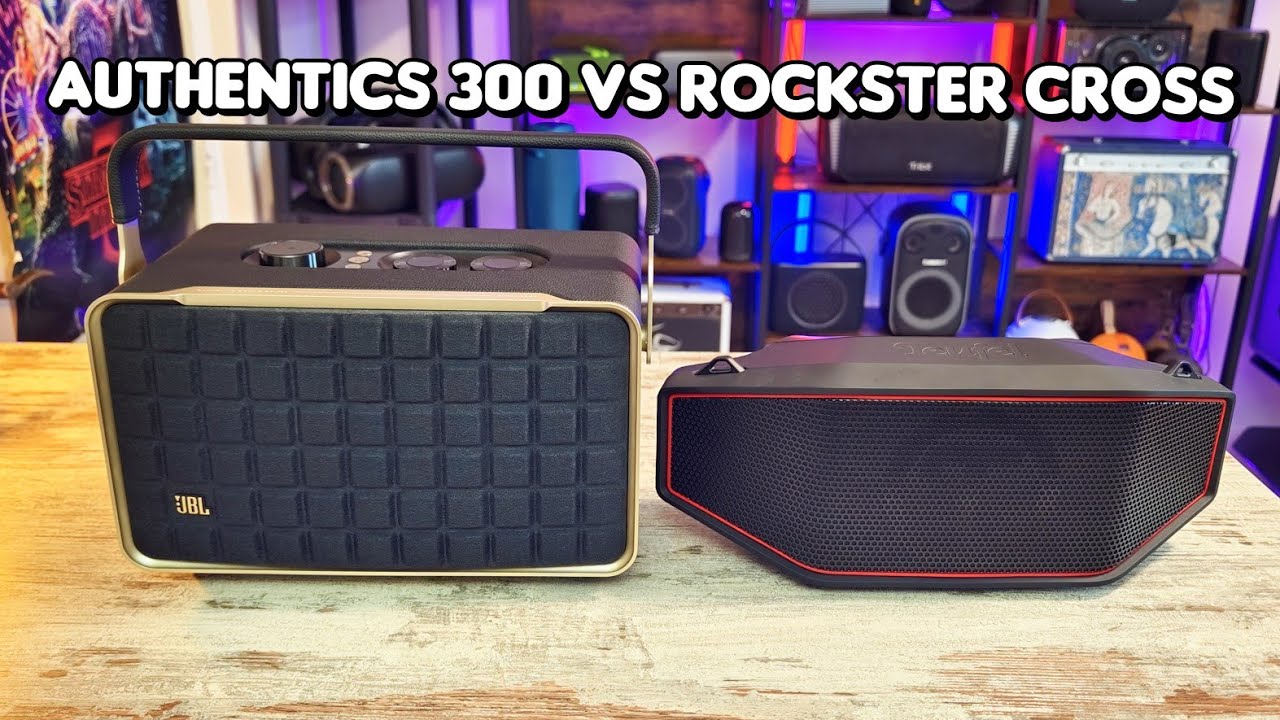 Teufel Rockster Cross Vs Jbl Xtreme 3 JBL Authentics 300 VS Teufel Rockster Cross - YouTube