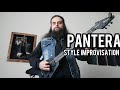 Pantera Improvisation Style - Epiphone Annihilation V