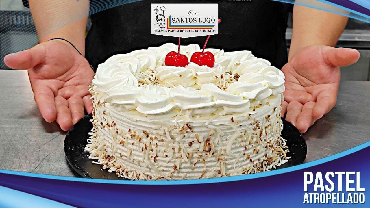 PASTEL ATROPELLADO (RECETA CASERA)