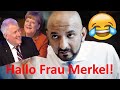 &quot;Hallo Frau Merkel&quot; - Merkel und Seehofer amüsiert über Expertenfrage des Sham ul Haq