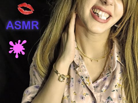 ASMR Gum Chewing |  Soft Kisses | ASMR türkçe 💋