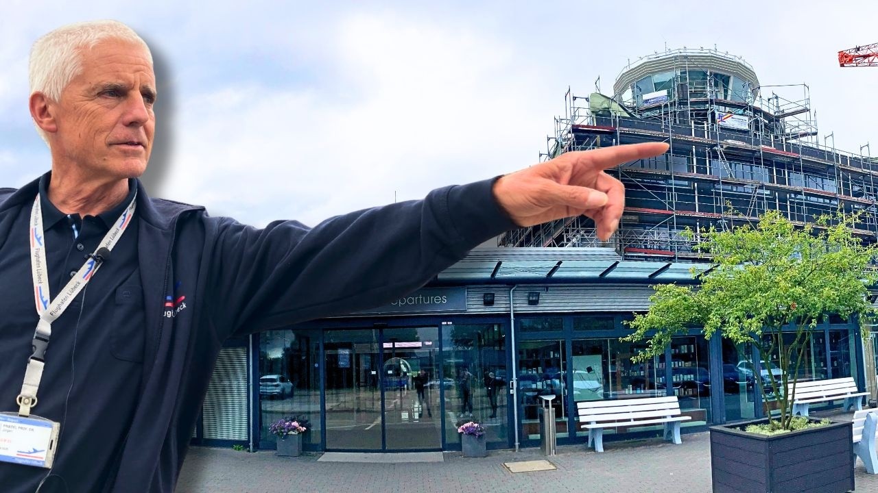 Exklusiver Einblick: Remote Tower Control Center am Flughafen Lübeck