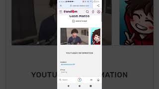 Googling famous YouTuber cash marco 