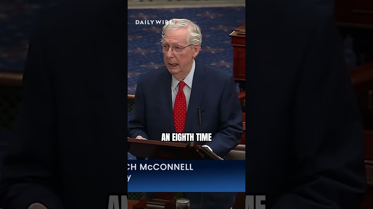 Mitch McConnell’s retiring?!