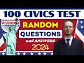 New 100 civics questions and answers  us citizenship interview 2024  n400 naturalization