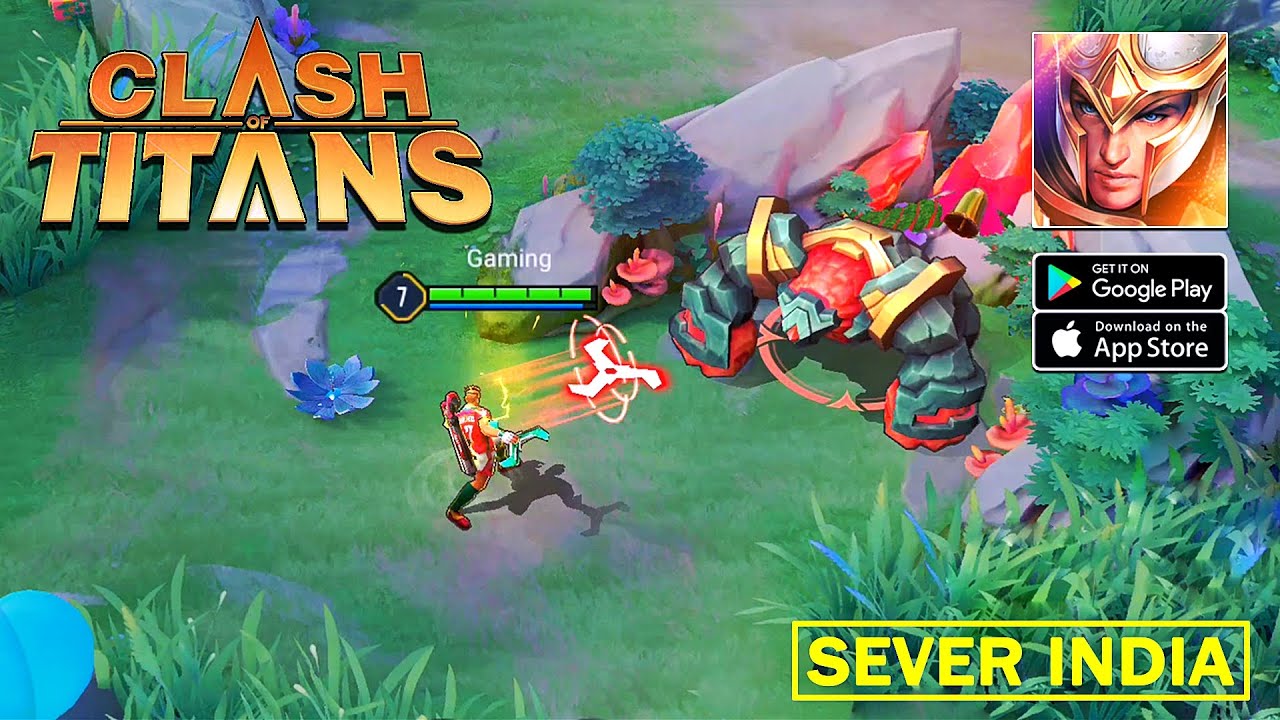 Clash of Titans - MOBA Gameplay  Sever India (Android/IOS) 