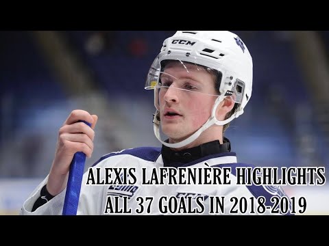 Alexis Lafrenière #11 | All 37 goals in 2018-2019 (Regular season only)