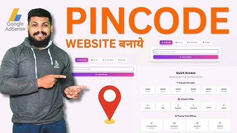 New Pincode Website Kaise banaye 2025 | Pincode Website Script 2025