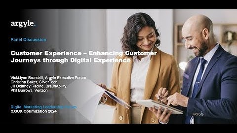 PANEL DISCUSSION: Customer Experience - Enhancing Customer Journeys through Digital Experience