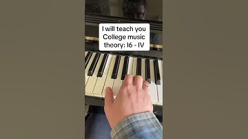I will teach you college music theory I6-VI #musictheory #musictheorylessons