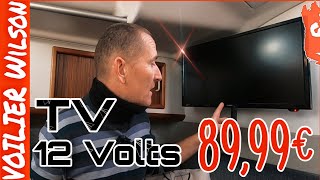 TV 12V pas cher ! pour ton Bateau ou Camping-car 