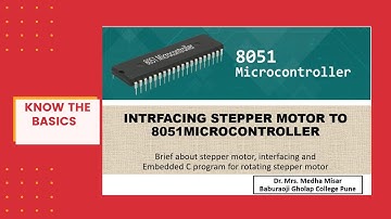 Interfacing Stepper motor with 8051 microcontroller