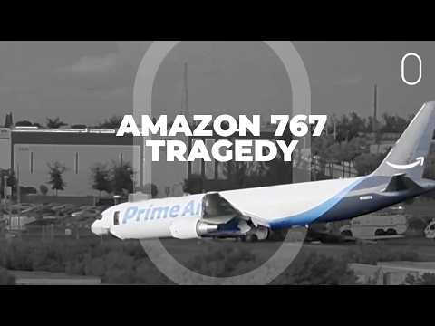 5 Dead After Amazon Prime Air-Branded Boeing 767-300F Overruns Runway In Miami