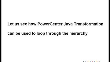 How to use PowerCenter Java transformation to transform functionality