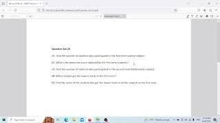 DBMS Question Set 20