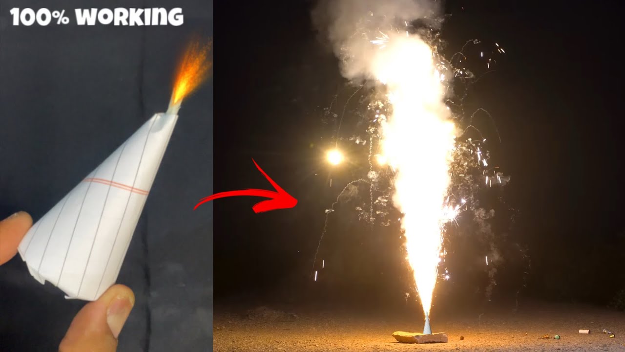 How To Make Diwali Anar At Home - Fire Like a Real Anar 🔥