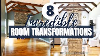 8 DRAMATIC ROOM TRANSFORMATIONS | The Power of Paint