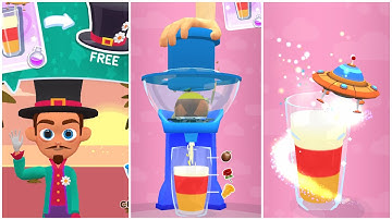 FUN VIDEO 3D GAME BLEND IT #13 | SATISFYING AND ASMR COOKING GAME | ANDROID/IOS