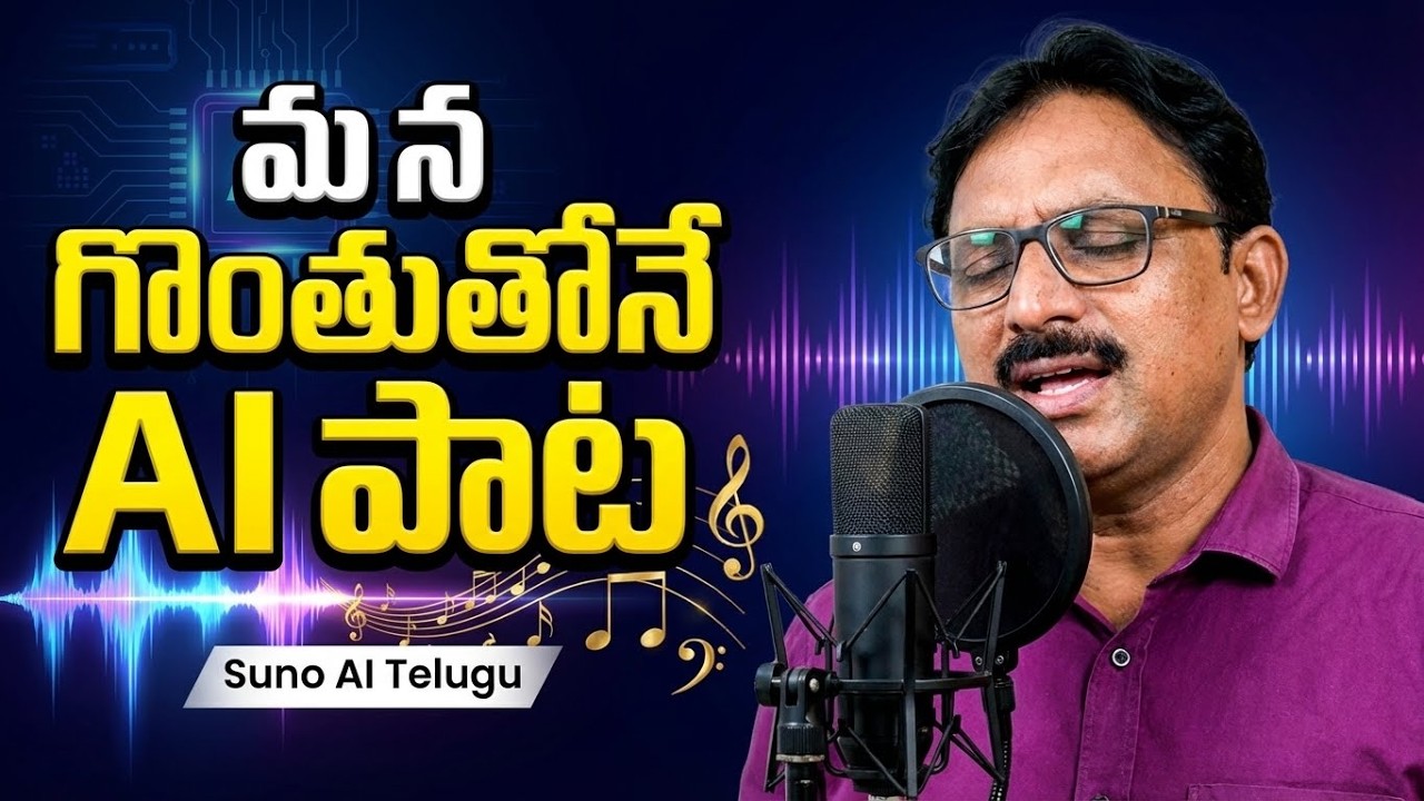 మన గొంతుతోనే AI పాట పాడించవచ్చా? 😲 | Suno.com Voice Assign Telugu TutorialSuno own voice