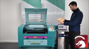Using Lightburn and a Lightburn Camera with a Boxford CO2 Laser Cutting and Engraving Machine