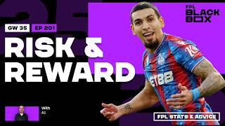 GW 35 | FPL BlackBox | Fantasy Premier League Tips 25/26 | Risk &amp; Reward