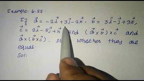 Class 12: Chapter - 6|| Exercise - 6.3||Example 6.22