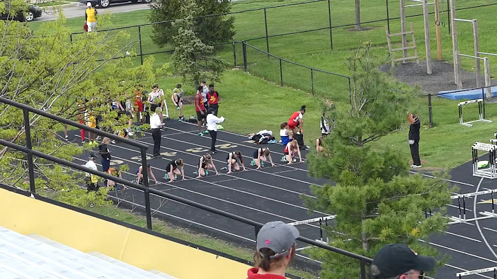 2019 Dale Van Tine JH Classic - Girls 100mH (Heat 2)