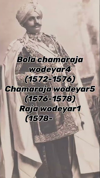list-of-wodeyar-kings-list-of-mysore-rulers-mysore-dasara-2022