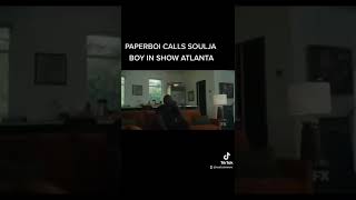PAPERBOI CALLS SOULJA BOY IN SHOW ATLANTA