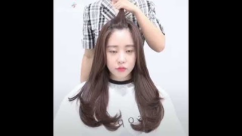 Kiểu tóc 2 mái đang hót hòn họt trên tiktok chị em mau sắm đi chơi nào ngăn dài đều hợp