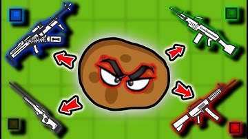 POTATO MASTER VS RAREST WEAPONS! | Surviv.io Potato Update Highlights & Funny Moments